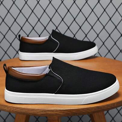Men's Casual Loafers, Comfortable Slip-On Round Toe Design, Everyday Casual Shoes | Fashion Slip-On | Comfortable Footwear
