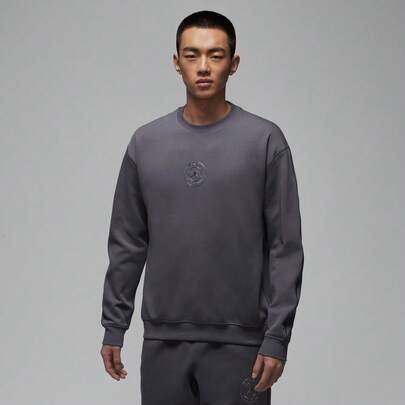 Jordan 男士 AS M J HOOP 抓绒圆领 PSG 卫衣，针织连帽卫衣 IF3802-014