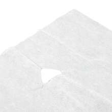 200Pcs Massage Face Cover Disposable Comfortable Headrest Covers Fabric White for Home Salon - Multicolor - Ver 9