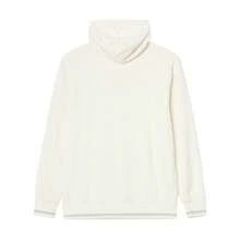 Puma 男女通用连帽卫衣，印花大号Logo，休闲运动针织套头衫，春秋季款 - 白色 - 查看 2