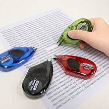 Correction Tape 5 Mm X 236 Easy To Use Applicator White Out For Instant Corrections In Office School And Home 1 Unit Random Color - 1 gói - Xem 5