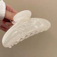 亚克力极简大理石纹发爪夹，夏季时尚女士发饰，优雅发夹 - 彩色 - 查看 12