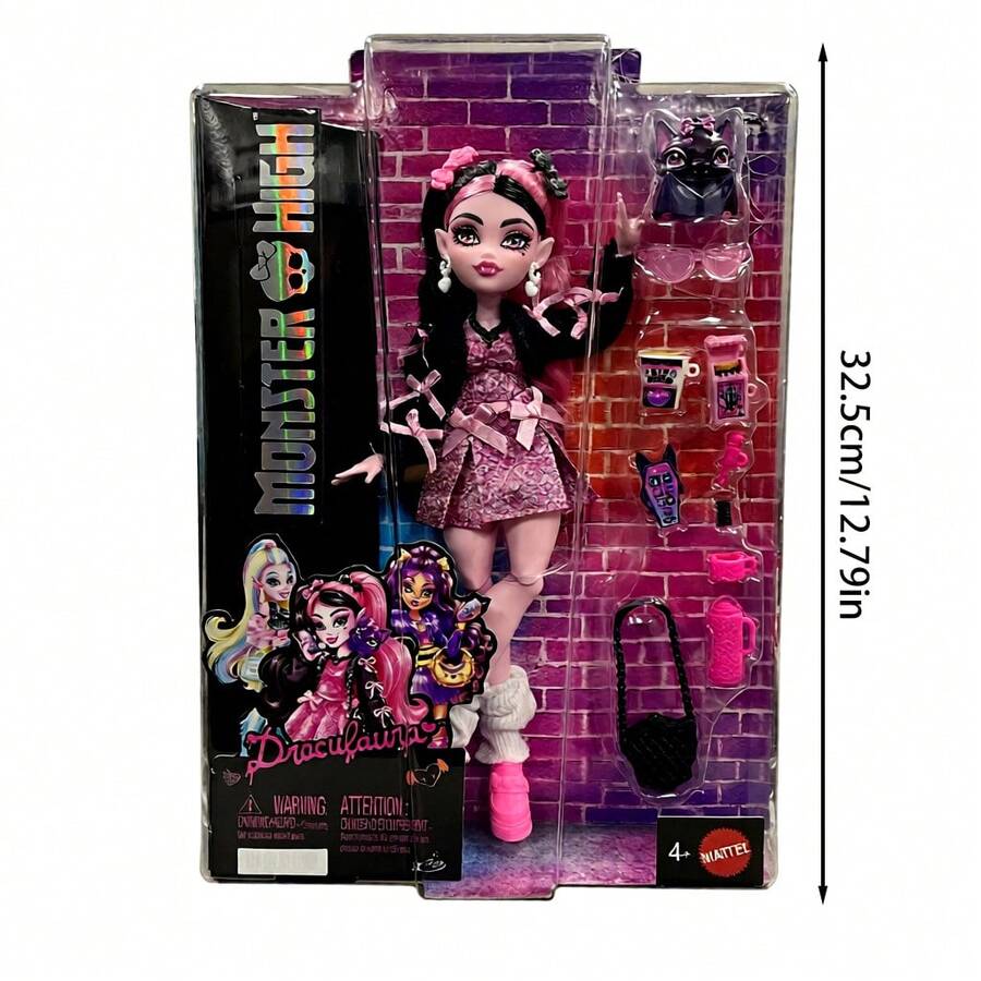 Mattel 新款热销 Monster High G3 玩具收藏娃娃，带配件/配套玩具，推荐玩具礼品，节日礼品推荐。 - 1 - 查看 1