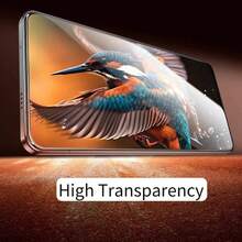 小米 Poco F7/F7 Pro/F7 Ultra 专用钢化玻璃屏幕保护膜（3片装），高清防刮，防指纹，防偷窥 - 絲印黑邊高清膜3件 - 查看 5