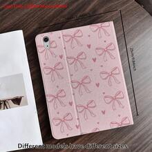 1 件装蝴蝶爱心图案平板电脑保护套 - 适合喜欢甜美风格和优雅设计的用户，翻盖式平板电脑保护套 - 多角度支架保护套，带笔槽，适用于 iPad Pro (M5)/iPad Air (M3)/iPad 11 英寸 (A16)/iPad 10.9/10.2/Air 第五代/Pro 11/10/9.7/Air 2/iPad (第七代) - 彩色 - 查看 4