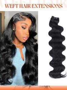 合成直发马尾接发,钩针编织合成Yaki直发全头接发 - 彩色 - 查看 27