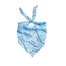 Dog Birthday Bandana Scarf, Happy Birthday Boy Girl Dog Neckerchief, Pet Birthday Party Costume Accessories - Multicolor - View 21