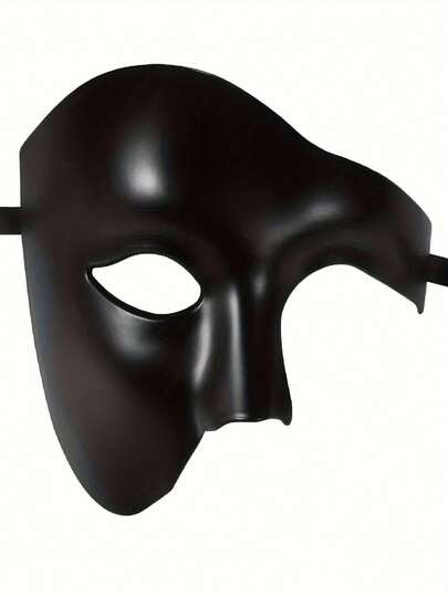 European & American Carnival One-Eye Half Face Phantom Mask, Vintage Party & Nightclub Mask