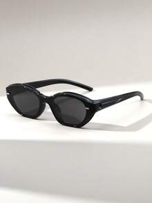 1 Cặp kính mắt mèo nữ cá tính, thiết kế theo phong cách Y2K tương lai, đa năng, thời trang đường phố. - Nhiều màu - Xem 10