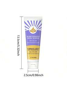 SUMIFANG 60克α-羟基酸身体磨砂膏，温和配方，物理去角质去除死皮，深层滋润滋养肌肤，预防秋冬季干燥。