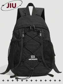 可折叠速干尼龙背包，多功能时尚日常包，多口袋轻便旅行包，大容量简约书包，方便实用，适合学生、护士、教师、商务人士、旅行、通勤、购物、办公、约会、徒步、培训、工作等各种场合。也是理想的生日或节日礼物。 - 彩色 - 查看 14