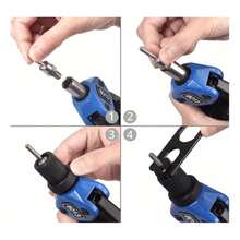 Rivet Nut Tool Thread Kit Household Tools Rivet Nut Kit Car Soap Pump Sprayer Rivet Install Tool Kit Nut Nail Setter Hand Aluminum Alloy Manual Riveting Machine - Blue - View 3