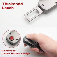 Car Safety Belt Extension Buckle Safety Lock Clip Suitable For BYD Atto 3, Song F0, Qin Pro G3, I Tang EV, F3, E6, DM, Yuan, Song Plus