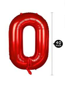 بالونات رقم 40 بوصة من الفويل المنفوخ بالهليوم باللون الأحمر، بالونات بوليستر كبيرة لأجواء حفلات أعياد الميلاد، الاحتفال بالزفاف والذكرى السنوية، بالونات أرقام، ديكورات عيد الميلاد، هليوم، بالونات أرقام، ديكورات عيد الميلاد، ديكورات عيد الميلاد، بالونات أرقام، هليوم، ديكورات عيد الميلاد، بالونات أرقام، بالونات حمراء - الأحمر - مشاهدة 12