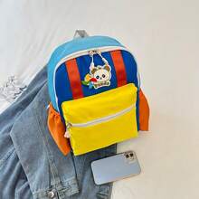 New Windmill Backpack, Large Capacity Unisex School Bag - Blue - View 3