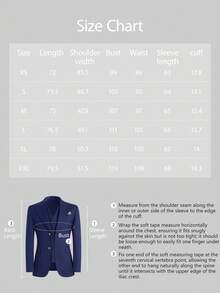 2026 Trending Men's 3-Piece Suit Set - Peak Lapel Blazer, Vest & Dress Pants | Classic Solid Formal Wear For Wedding Guest, Business & Prom (Easy-Care Poly-Viscose Blend) - 藍色 - 查看 7