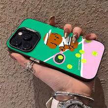Estuche para teléfono Tennis Puppy Playtime Compatible con estuches para teléfonos   17  17 Pro  16 Pro Max  15 Pro Max  14 y  13 Hecho de material TPU duradero, resistente a caídas y elegante Un regalo perfecto para familiares, amigos y seres queridos y un excelente regalo para cumpleaños, San Valentín y Año Nuevo. - Negro - Ver 4