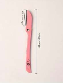 6pcs Stainless Steel Folding Razors, Portable Folding Handle With Patterned Safety Razors, Beauty Tools - Multicolor - View 7