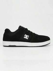 Manteca Classic Skater Sneakers For Men And Women, Flat Sole, Casual, Back To School - Đen và trắng - Xem 2