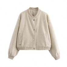 Women Outdoor Jackets - Milky - View 3