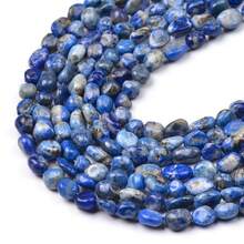 1串天然宝石月光石虎眼石黄水晶珠子，优质散珠，适用于珠宝制作、DIY工艺品和疗愈水晶 - 彩色 - 查看 7