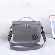 3-Color Options Large Capacity Insulated Lunch Bag, Thermal Tote Lunch Box, No Direct Contact With Food - Multicolor - View 8