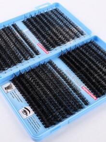Bộ 640 sợi mi giả đơn sợi, dung lượng lớn, bộ tự làm mi giả tại nhà phù hợp cho người mới bắt đầu, bộ gồm mi giả tách sợi + keo + nhíp + cọ mi, mi giả dày, mềm mại với keo chuyên dụng, dụng cụ trang điểm, dễ sử dụng, có thể tái sử dụng, nhẹ và tự nhiên, thích hợp cho đi làm hàng ngày, dự tiệc đêm, đám cưới, cosplay. - Nhiều màu - Xem 10