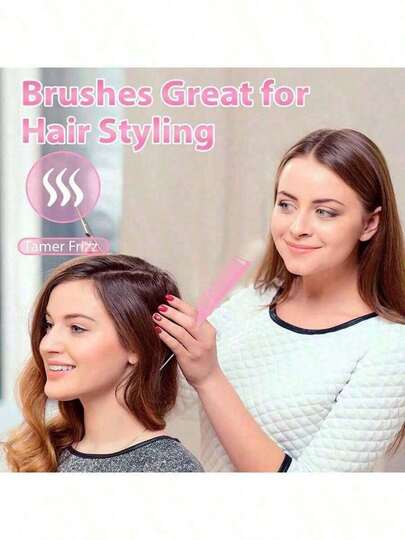 5pcs Hair Coloring Tinting Pointed Tail Comb, Hair Brush, Comb, Hair Tools, Hair Products And Accessories Barber Salon Beauty Travel Essentials