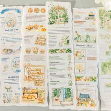 200cm/Roll, Floral And Character Patterns, Vintage Decorative Tape, Can Be Used To Decorate Phone Cases, Notebooks, Photo Albums, Postcards, Cups, Creative DIY Material Kit, Birthday Gift, Vintage-Themed Tape - Multicolor - View 3