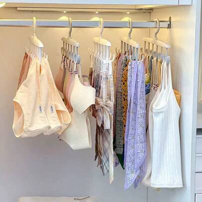 Mehrfach-Kleiderbügel für mühelose Garderobe-Organisation und Wäsche-Lösungen, perfekt zum Aufbewahren von Unterwäsche, Socken, Schals, Mützen und mehr; ideal für Feiertags-Dekor, festliche Raumgestaltung, Heimorganisation, Schlafzimmer-Ästhetik, Anzughosen, Schuhe, Jeans, Stiefel, Röcke, Frühlings- und Sommer-Essentials, Gürtel-Organizer-Regal für Badezimmer, Schlafzimmer, Kleiderschrank, Zuhause, Wohnheim