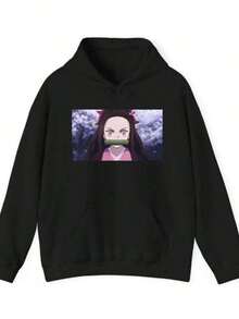 Men Outdoor Hoodies & Sweatshirts - Black - View 7