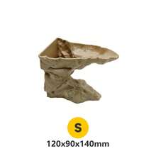 3D打印水族箱岩石洞穴装饰 - 无需组装，可搭配水族箱沙使用，为爬行动物、小型鱼类和水族宠物打造逼真的栖息地装饰，是丰富水族箱生态系统的绝佳配件，是水族箱布置和宠物爱好者的理想之选。 - A - 查看 6