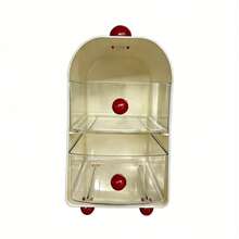 双层抽屉式咖啡站收纳盒 - 可收纳咖啡胶囊、茶包、零食和文具 - 适用于家庭和办公室台面收纳，咖啡站整理器 | 现代厨房收纳 | 亚克力材质 - 彩色 - 查看 10