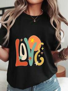 Women T-Shirts - Black - View 1