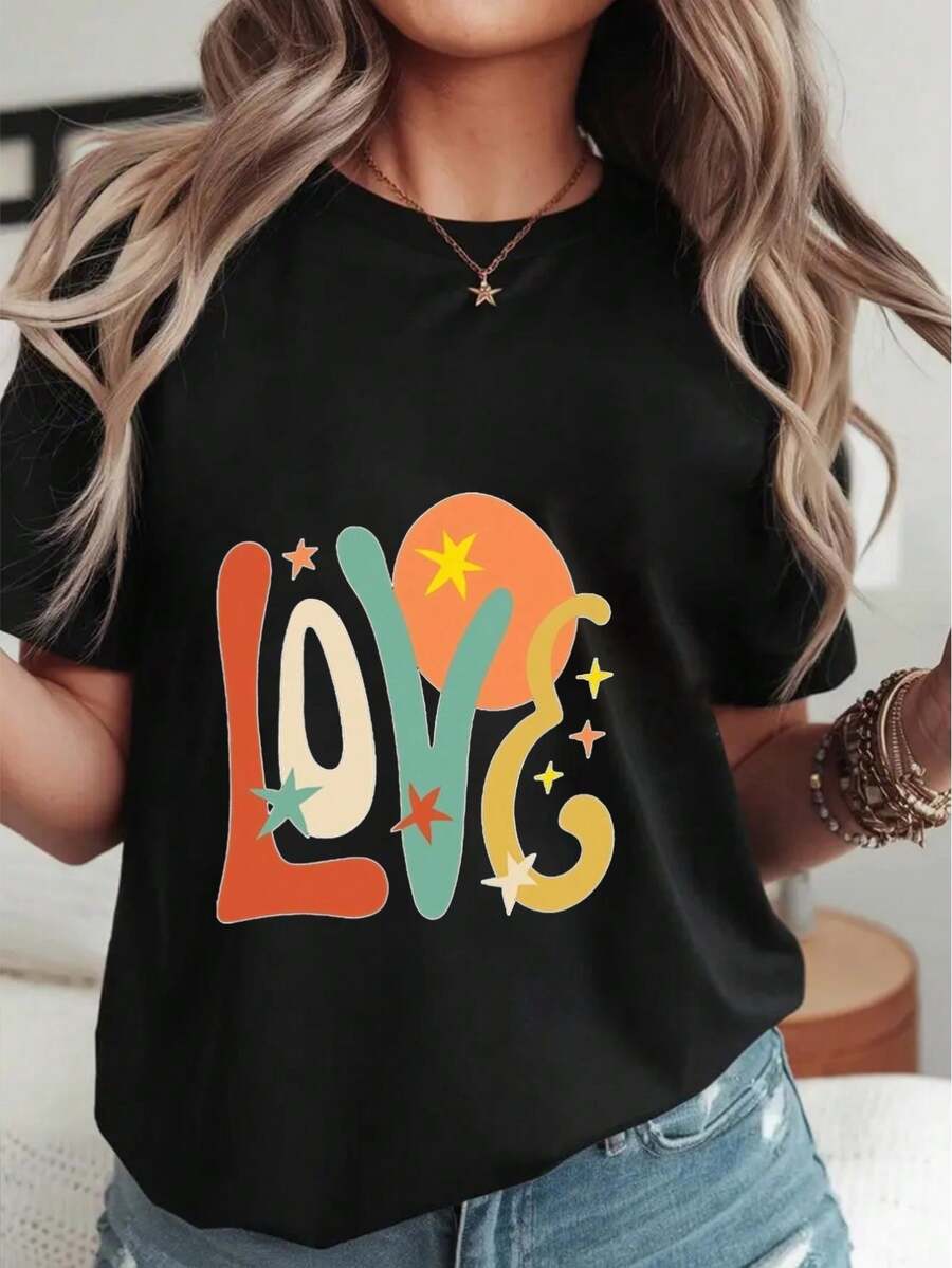 Women T-Shirts - Black - View 1