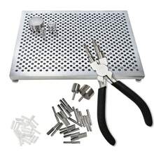 1pc Coil Winding Pliers, 6-In-1 Bent Nose Pliers, Manual Tool For Jewelry Making, Durable Round Nose Pliers, 6-Step Pliers - Multicolor - View 5