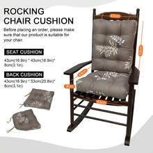 Outdoor Indoor Waterproof Seat Chair Outdoor & Indoor Waterproof Seat Chair Cushions With Ties Chair Back Cushion Recliner Seat Mat Outdoor Dining Chair Cushion For Patio Cushion Furniture - 葉夢 - 查看 8