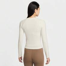 Nike 女士 AS W NSW CHILL KNIT RIB LS TOP 长袖T恤 针织无领长款 TIF0237-133