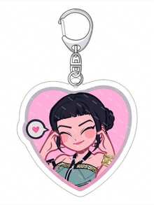 1pc KPOP Witch Hunt Squad Acrylic Keychain Pendant, Cute Decoration For Student Backpack, High-Quality Small Gift, Concert Souvenir - Multicolor - View 10