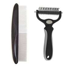 Pet Detangling Brush Set, Cat Dog Grooming Brush For Shedding, Cleaning & Beauty
