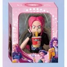 1pc Witch Hunter Figurine Eating Instant Noodles, Lumi, Zoey, Mira Collectible Idol Group Statue - Multicolor - View 5