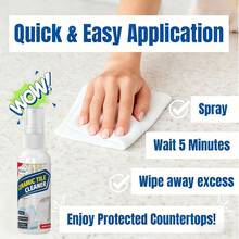 H4Cacle Limpiador de lechada de azulejos para el hogar, spray de limpieza para cocina y baño, lavadora, piso, inodoro, pared y juntas - 4113 - Ver 7