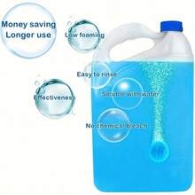 60片装便携式汽车挡风玻璃清洁剂，汽车玻璃清洁片，固体雨刮精华 - 固體 - 查看 5