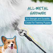 长款宠物美容约束带，适用于宠物美容台、浴缸、中小型犬洗澡站 - 彩色 - 查看 6