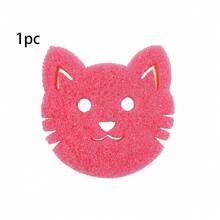 1/3 miếng, Miếng bọt biển lau chùi đa năng hình mèo con, Khăn lau nhà dễ thương, Miếng bọt biển rửa chén, Miếng bọt biển vệ sinh nhà bếp và phòng tắm chất lượng cao, Miếng bọt biển chà rửa chống trầy xước, Dụng cụ vệ sinh, Miếng bọt biển chà rửa hai mặt đa năng hình mèo con dễ thương, Miếng bọt biển chà rửa chống trầy xước dùng để làm sạch dụng cụ nhà bếp và phòng tắm - Nhiều màu - Xem 10