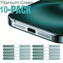 5/10 Pcs Speaker Mesh Dust Cover Sticker Fit For IPhone 15/16 Series