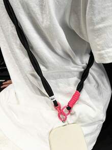 Rose Red and Black Long Rope