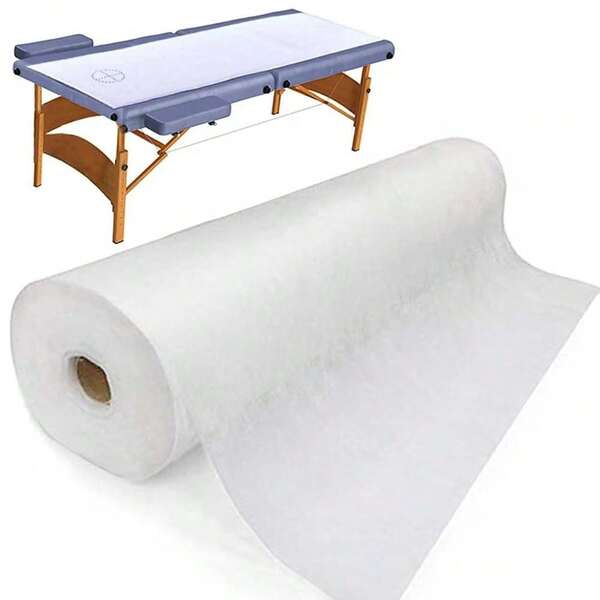 2/50/100/150/200/300pcs Disposable Bed Sheets For Beauty Salon, Thickened SMS Non-Woven Breathable Disposable Hotel Bed Sheets, Clean And Hygienic, Essential Cleaning Tool For Daily Life