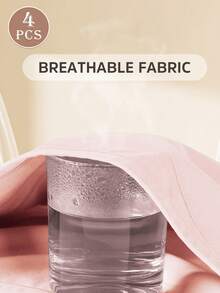 MIOTAN 4条装女士高腰三角裤，舒适亲肤，柔软轻盈，塑形高腰内裤 - 彩色 - 查看 5