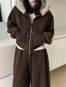 Women Outdoor Pants - Retro Brown (outerwear) - View 4